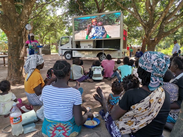 Community videos in Rapale encourage behavior change in nutrition