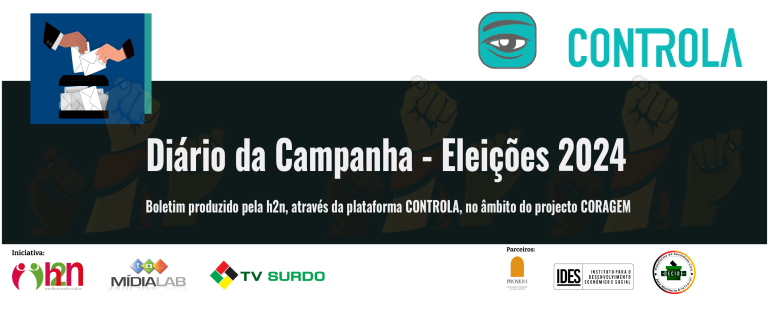 Projecto CORAGEM monitora processo eleitoral com plataformas CONTROLA e DECIDE